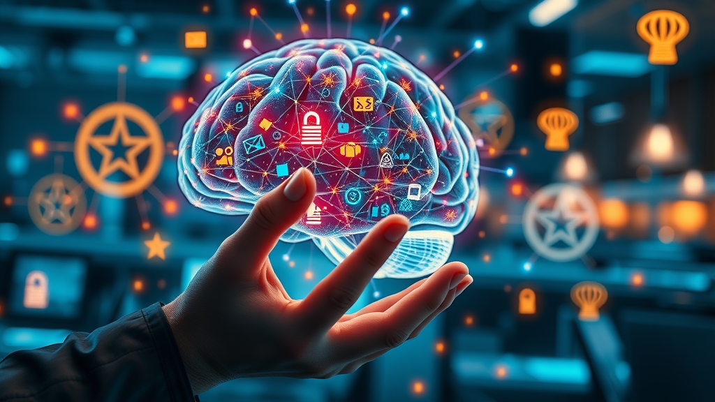 AI technology processing customer data for personalizing restaurant email campaigns